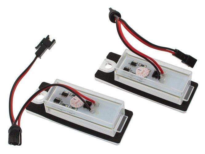 Iluminare LED pentru plăcuța de înmatriculare Volvo S60, S80, V70, XC70, XC90