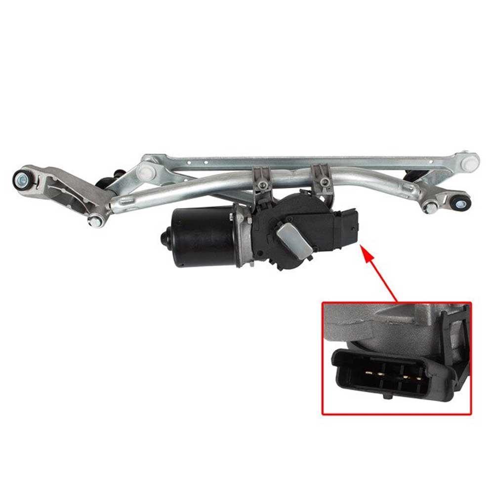 Nissan Qashqai J10 első ablaktörlő mechanika motorral