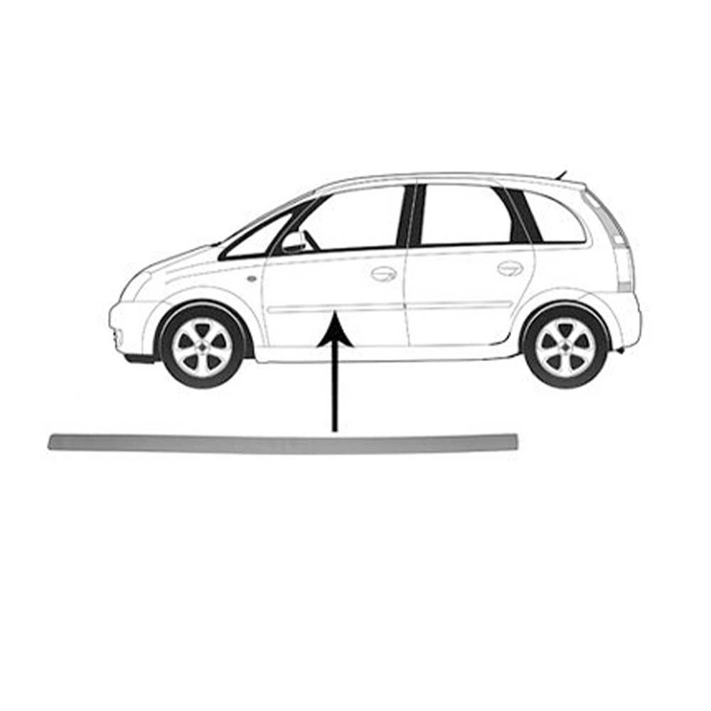 Opel Meriva A oldalsó díszléc 2003-2010