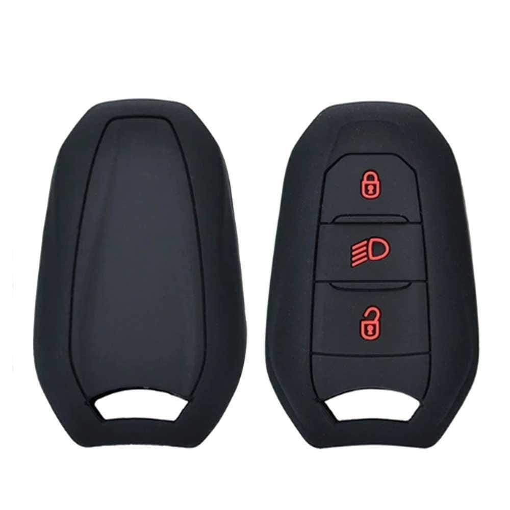 Peugeot szilikon tok 3 gombos