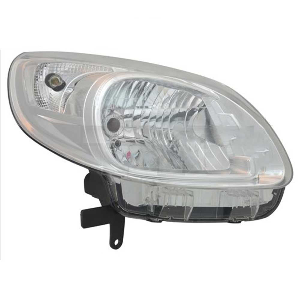 Renault Kangoo bal első fényszóró króm 2008-