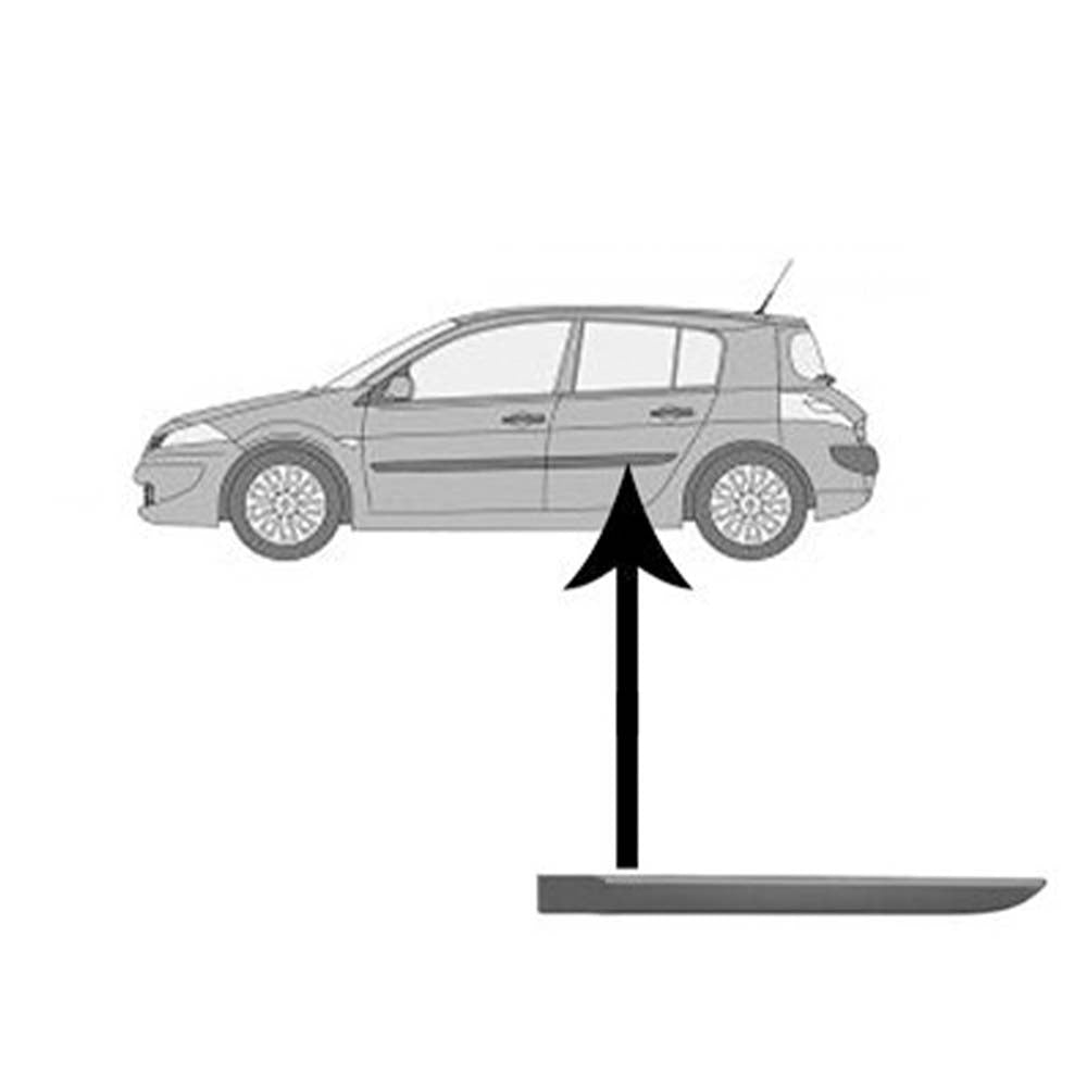 Bandou lateral Renault Megane 2006-