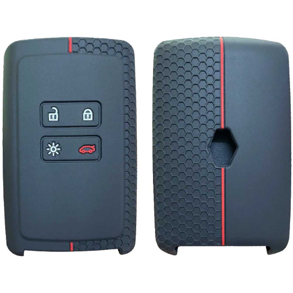 Renault 4 gombos szilikontok piros színben