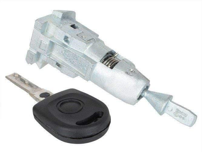 VW Golf VI első ajtó zárbetét, zárhenger bal oldal