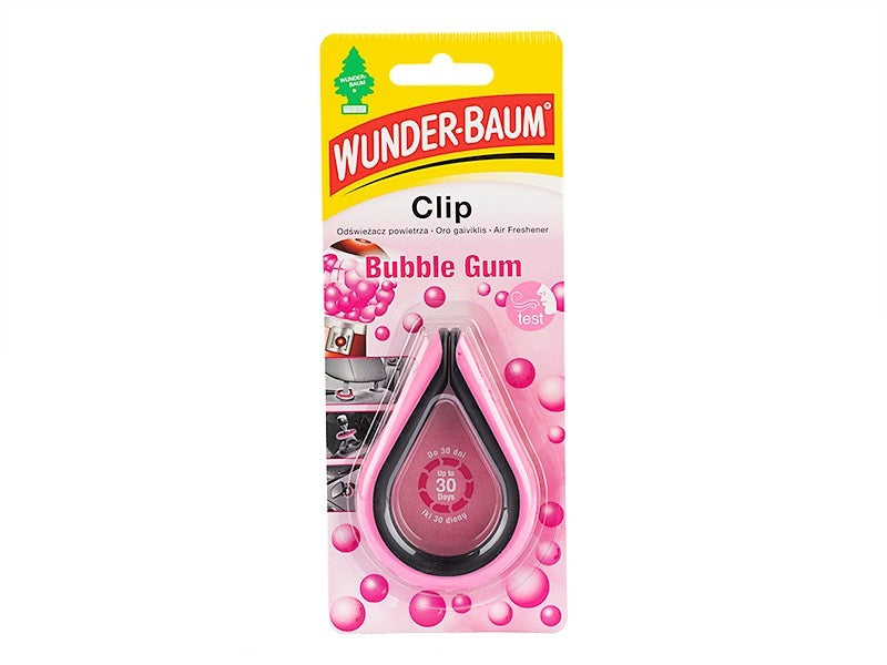 Légfrissítő CLIP Wunder-Baum, rágógumi