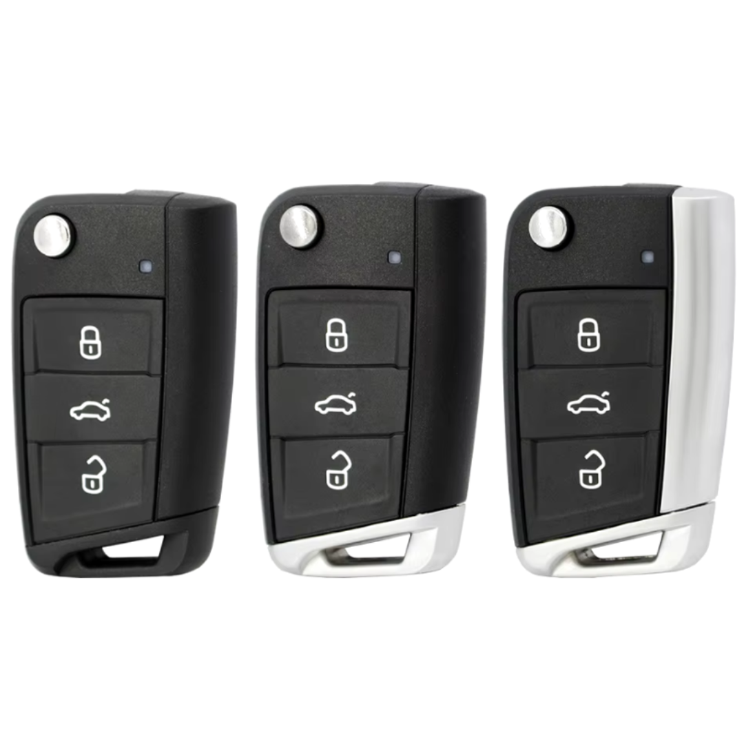 Skoda kulcs szilikon tok 3 gombos Fekete - Kompatibilitás