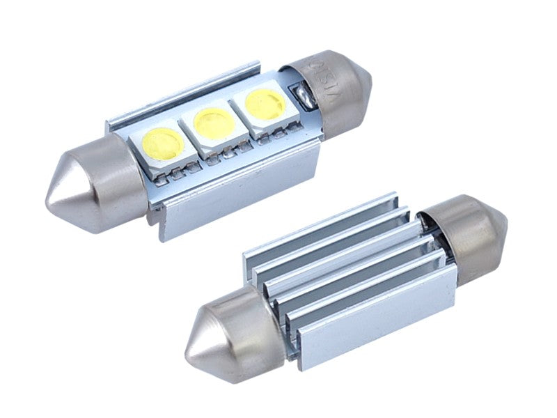 Izzó VISION Festoon SV85 36mm 12V 3x 5050 SMD LED CANBUS fehér 1 db – kép 2