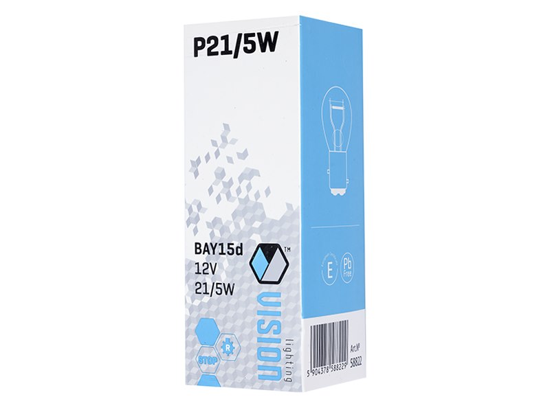 Izzó VISION P21  5W 12V 21  5W BAY15d E4 – kép 4