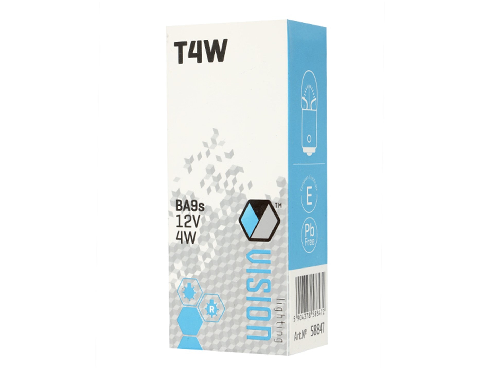 Izzó VISION T4W 12V 4W 4W BA9s E4 – kép 4
