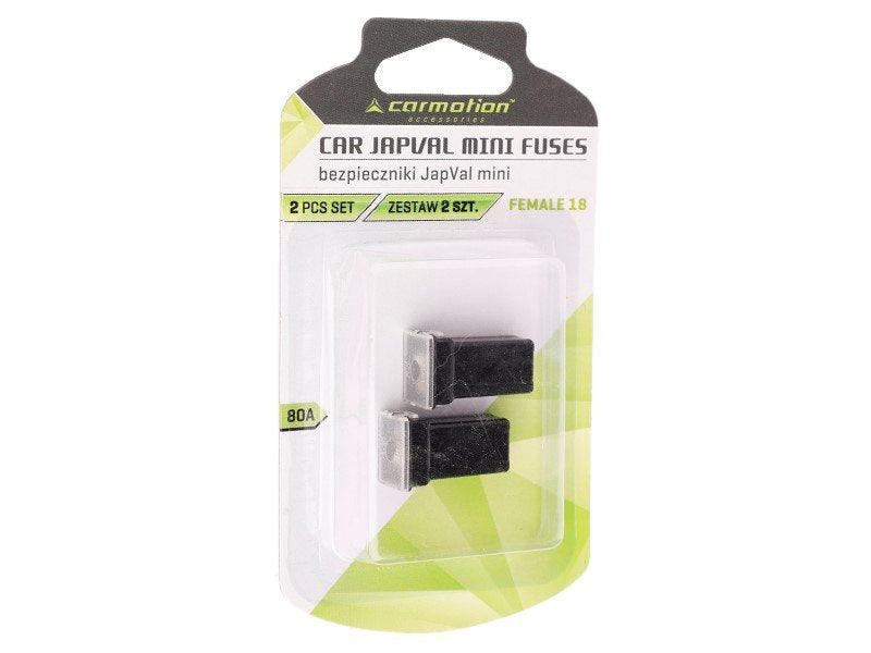 JAPVAL MINI FEMALE biztosíték 18, 80A, 2 db