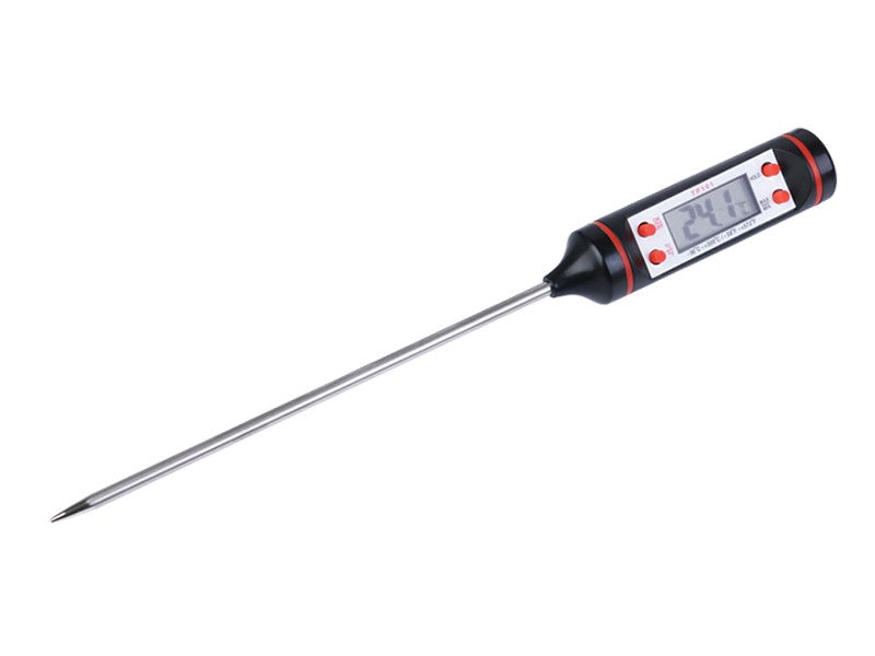 Tűhőmérő LCD kijelzővel, 145 mm-es tűvel