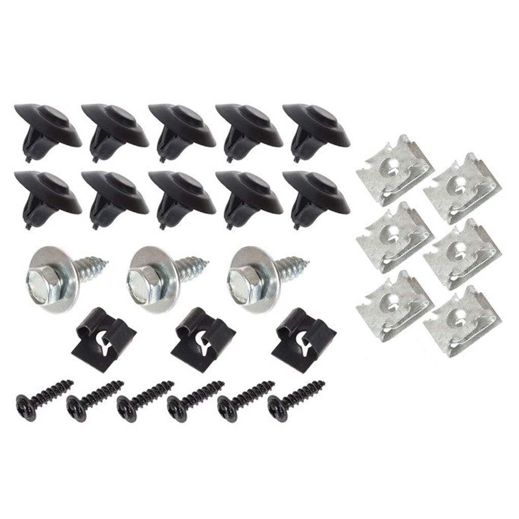 Set de fixare capitonaj motor VW Polo 9N, 28 piese