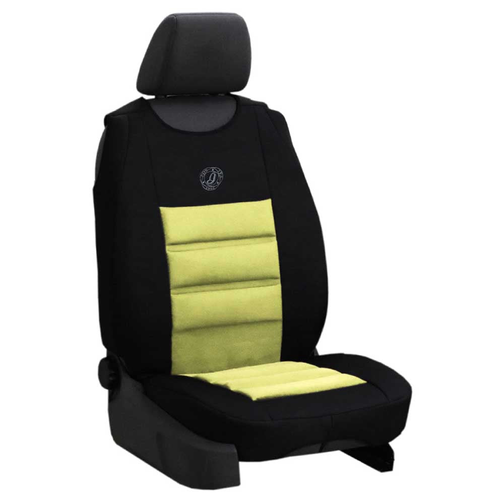 Ergonomic univerzális üléshuzat vezetői üléshez, bézs színben, alkantara anyagból