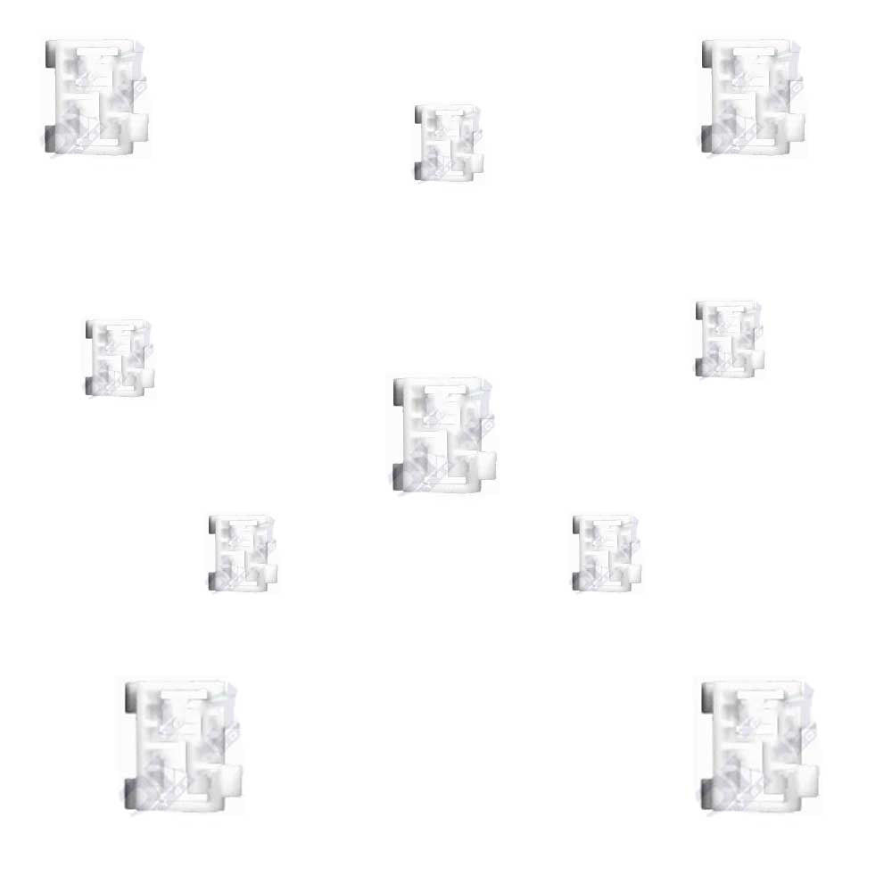 Mercedes 190 W201 díszléc rögzítő patent szett 1982-1993