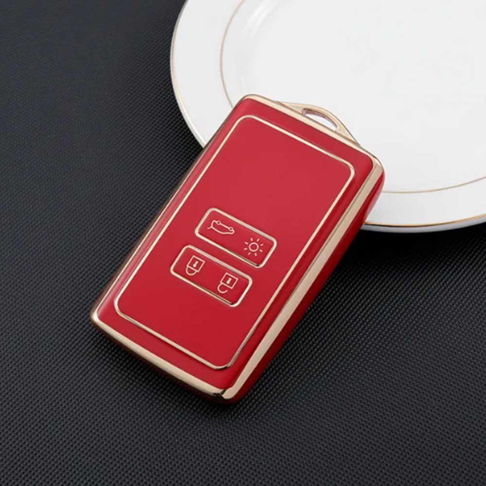 Dacia 4 gombos TPU kulcstok több színben