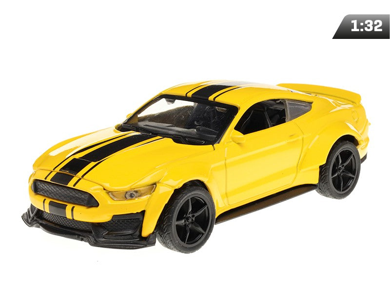 Modell Dodge Challenger CRASH CAR, sárga (A02400Z)