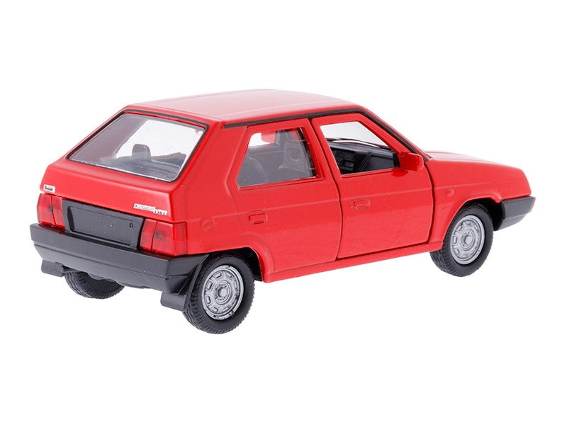 1:34 es modell ŠKODA FAVORIT piros A02856SFC – kép 3