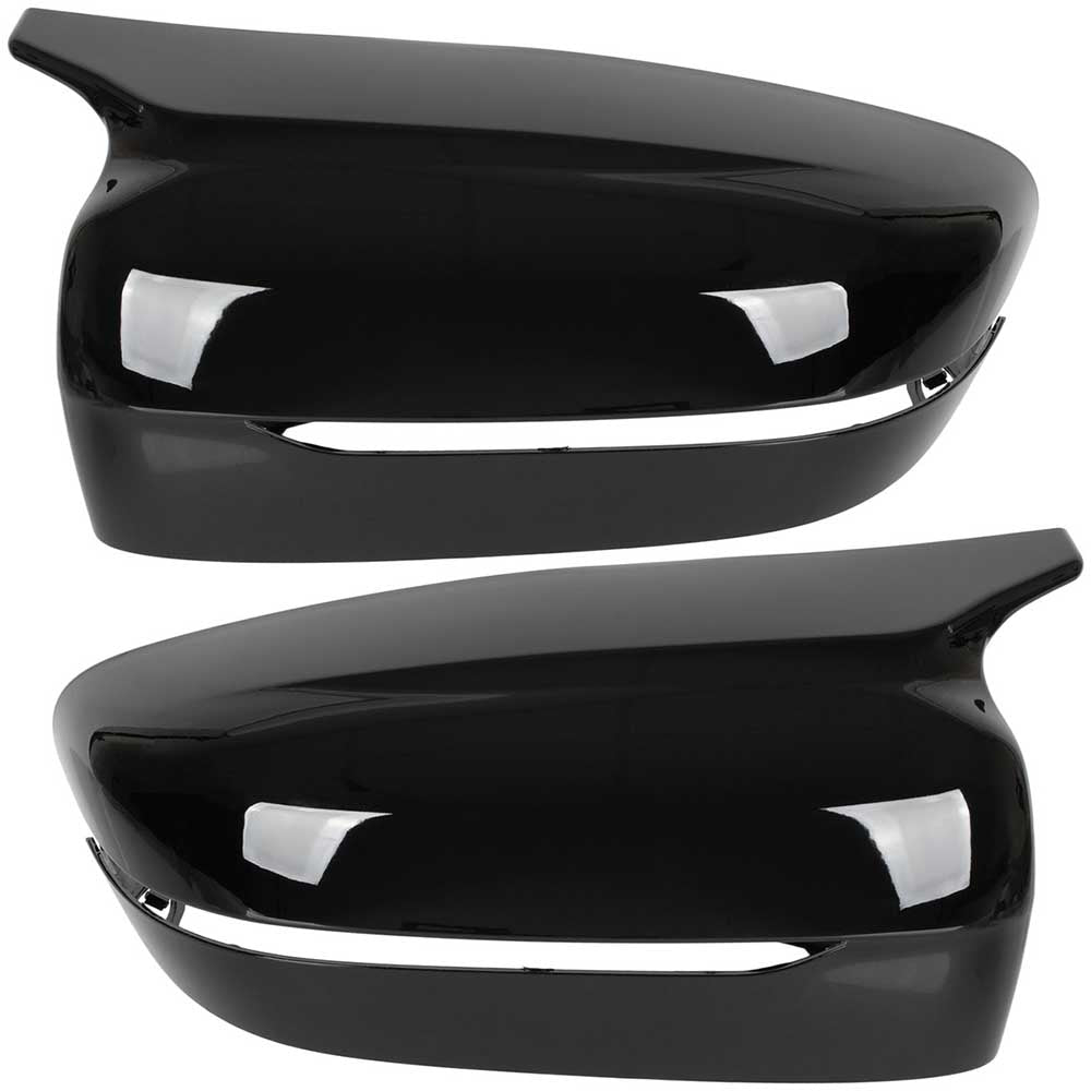 BMW 3 G20 G28 G80 tükörburkolat szett (fényes fekete) 2018-