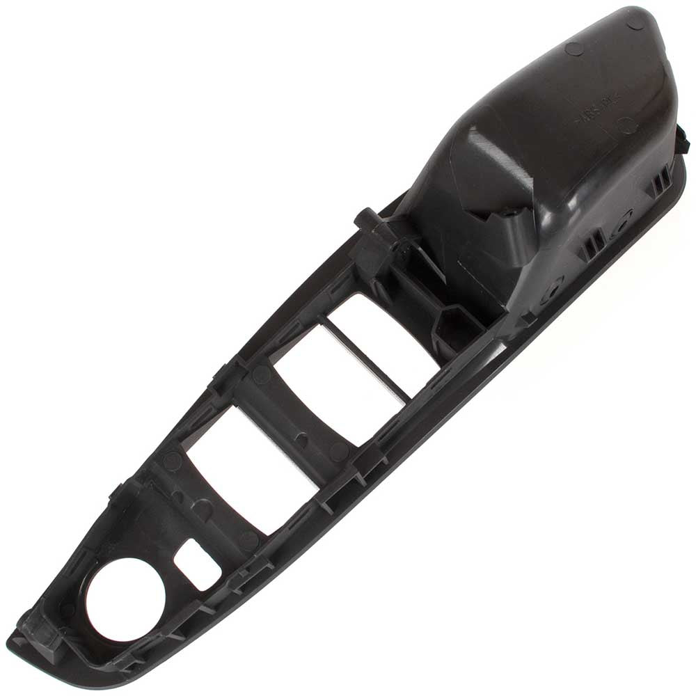 BMW 5 F10/F11 bal első ajtóbehúzó borítás (fekete, 1 lyukas) 2009-2017