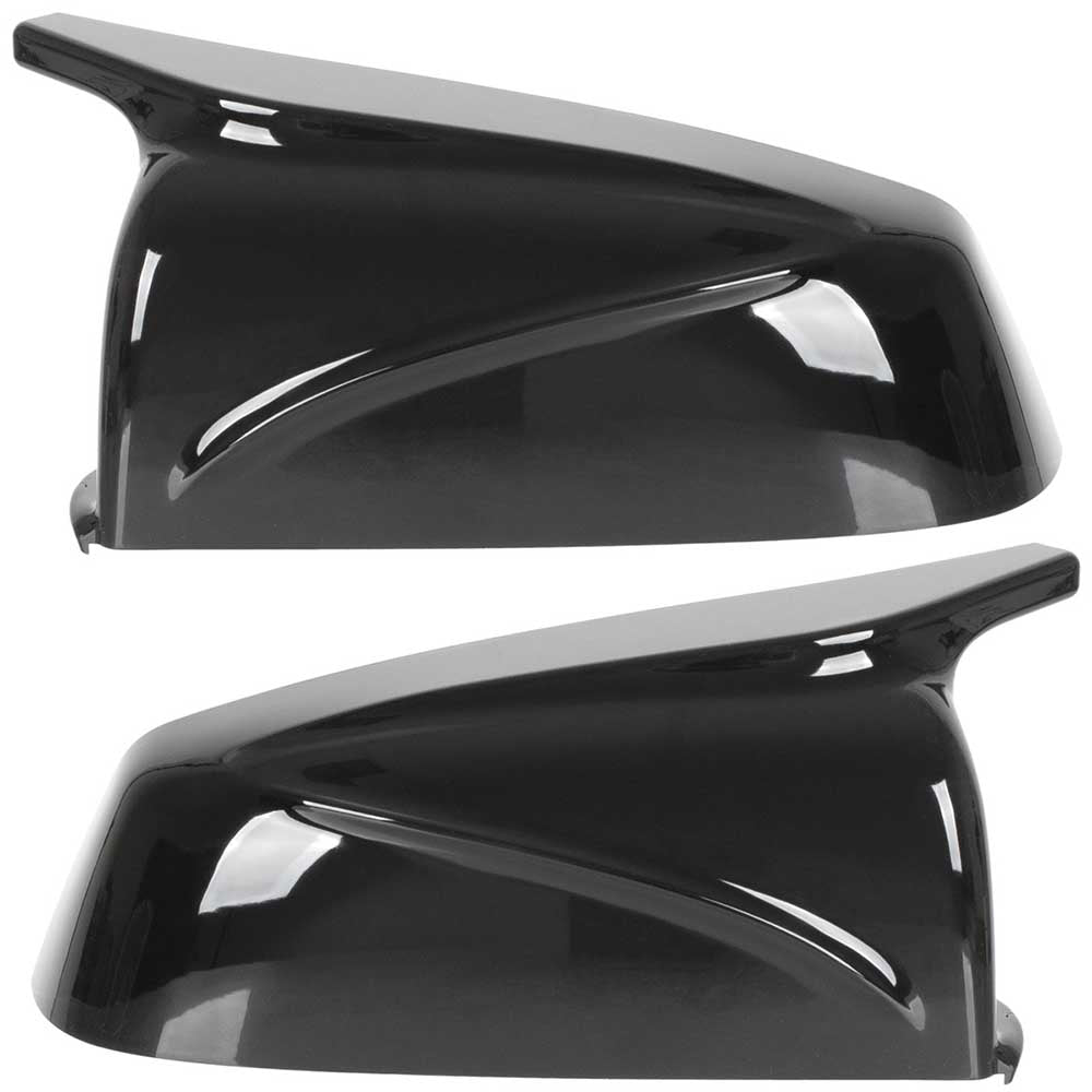 BMW 6 E63 E64 tükörburkolat szett (fényes fekete) 2003-2008