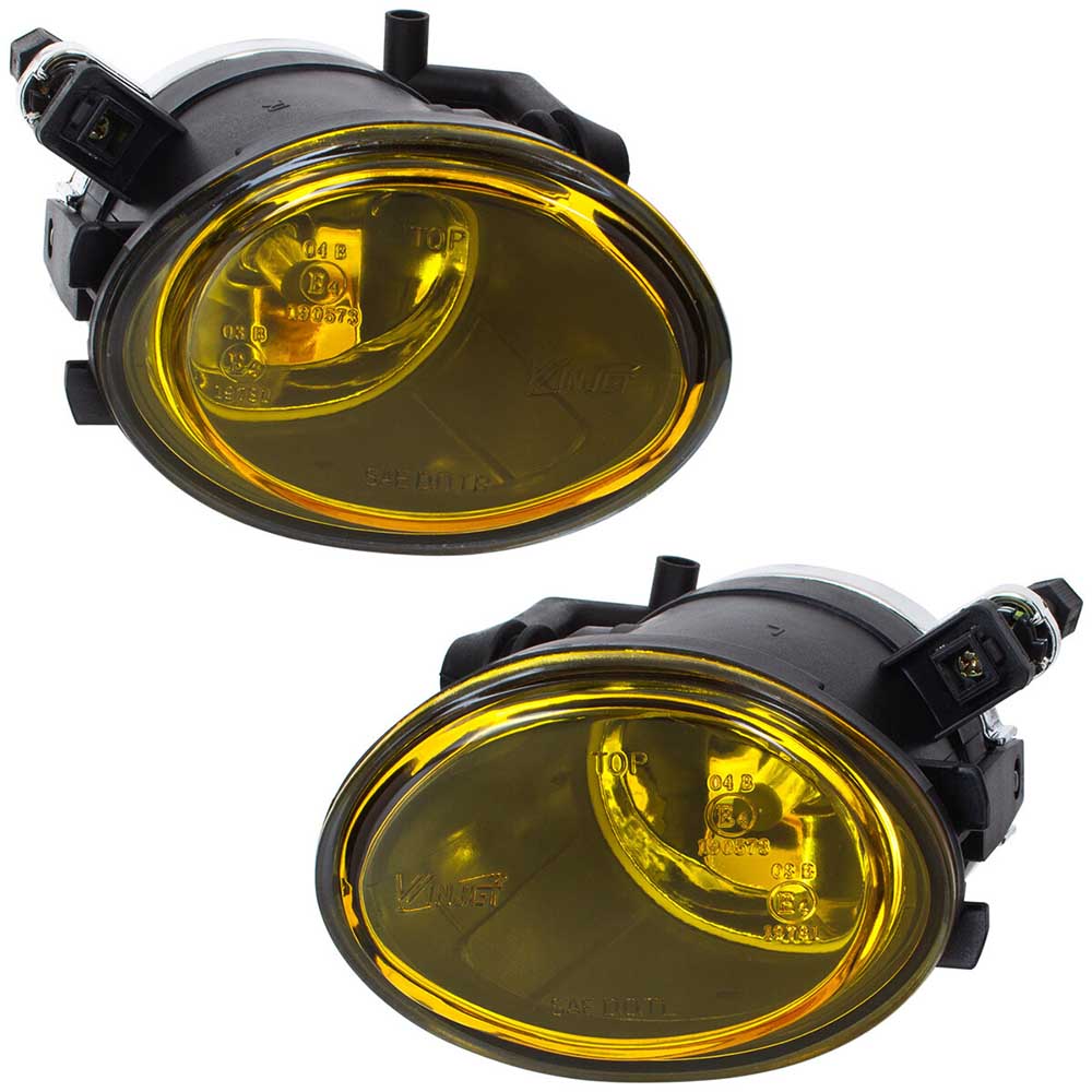 BMW 5 E39 M-Packet M5 első ködlámpa bal és jobb oldal (sárga) 1996-2003