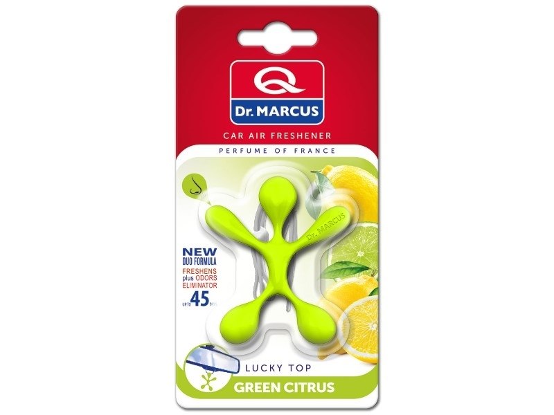 Légfrissítő Lucky Top, zöld citrus