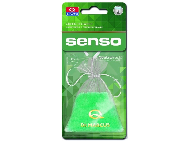 Légfrissítő SENSO Magic Pearls, zöld virágok