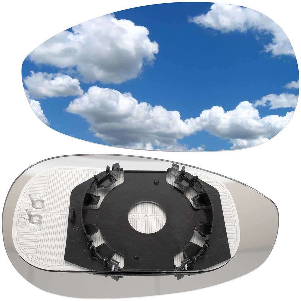 Fiat Punto EVO visszapillantó tükörlap (bal, fűtött) 2009–2012