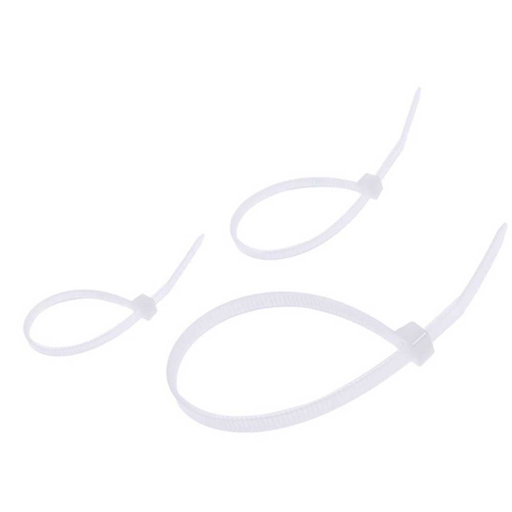 Nylon gyorskötöző több méretben (fehér) – 75 db