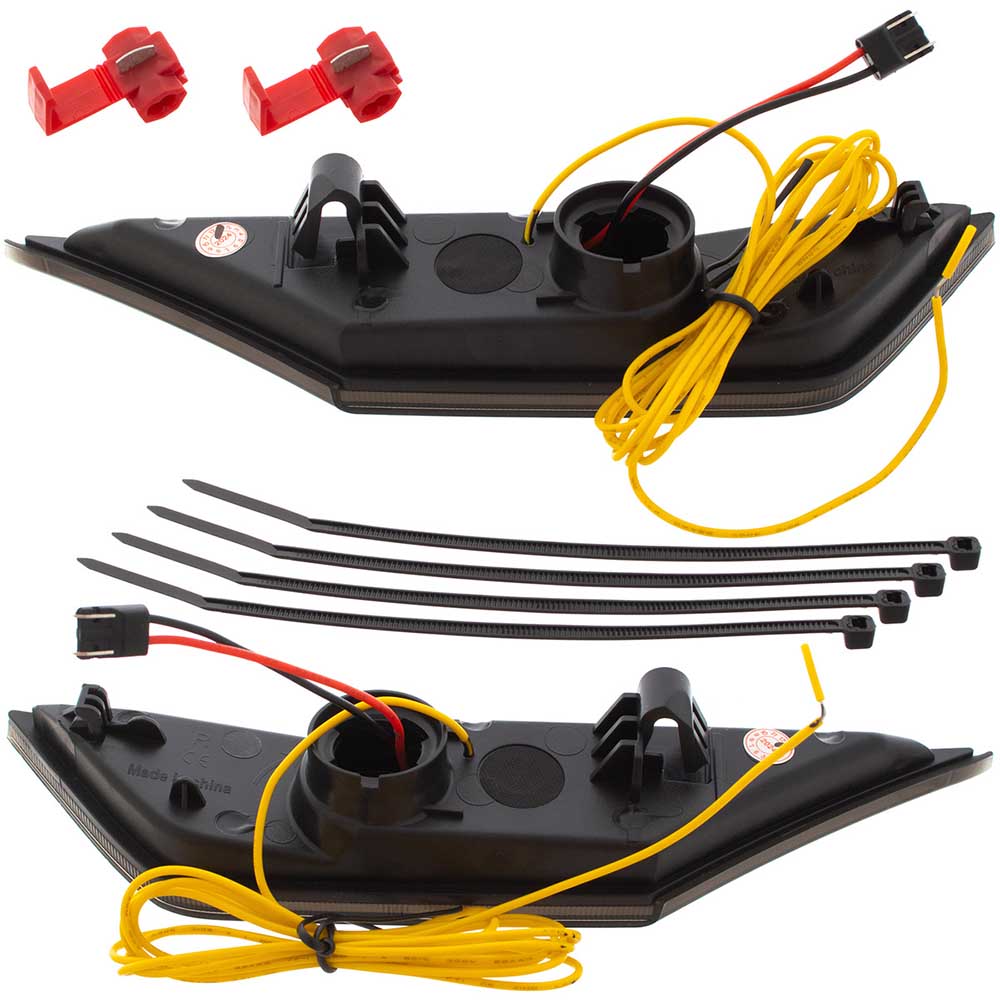 Honda Civic X futófényes LED oldalsó indexlámpa szett (sötétített) 2016-2022