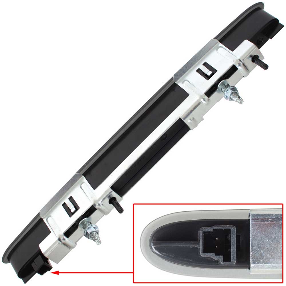 Mercedes SL R230 LED pótféklámpa füstszínű búra (pontszerű fény) 2002-2008