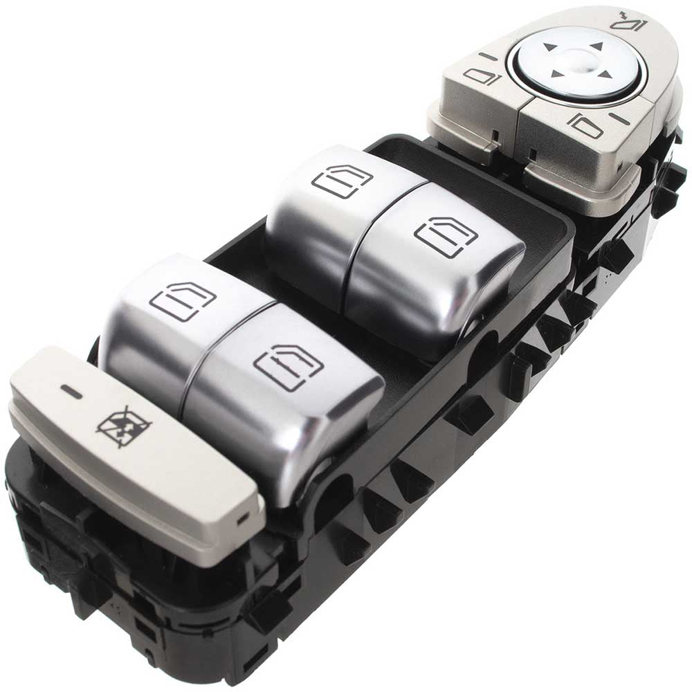 Mercedes C-osztály W205 / S205 bal oldali ablakemelő és tükörállító kapcsoló 2014-