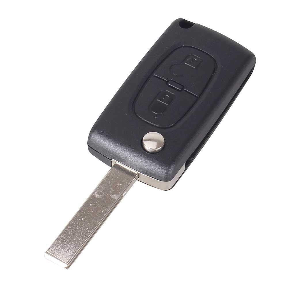 Telecomandă cheie briceag Peugeot 2 butoane