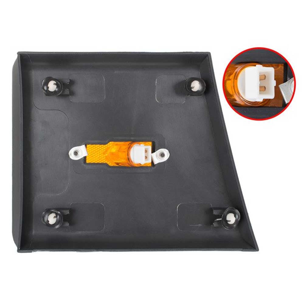 Peugeot Boxer bal oldali hátsó ajtó mögötti díszléc helyzetjelző lámpával 2006–