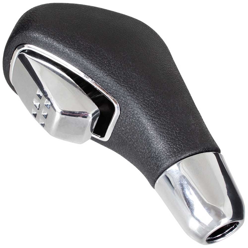 Fekete színű, automata váltógomb króm borítással, Renault Laguna III modellekhez.