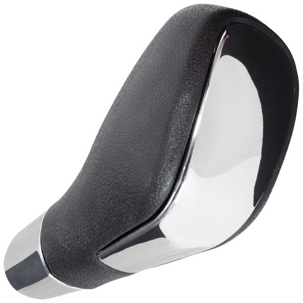 Fekete színű, automata váltógomb króm borítással, Renault Megane III modellekhez.