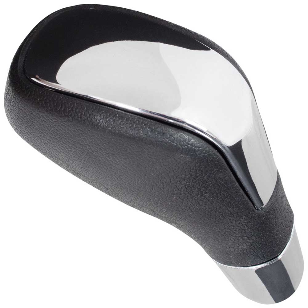 Fekete színű, automata váltógomb króm borítással, Renault Megane III modellekhez.