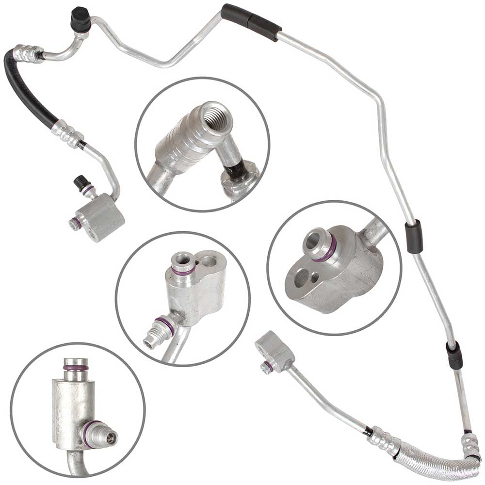 Skoda Octavia II 1.9 2.0 TDI klímacső 2004–2010