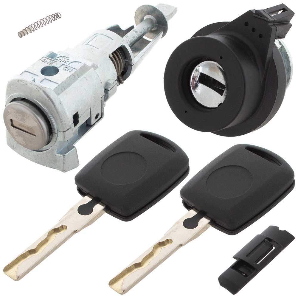 Skoda Octavia I Kombi Gyújtáskapcsoló és bal első zárhenger szett 1998-2010