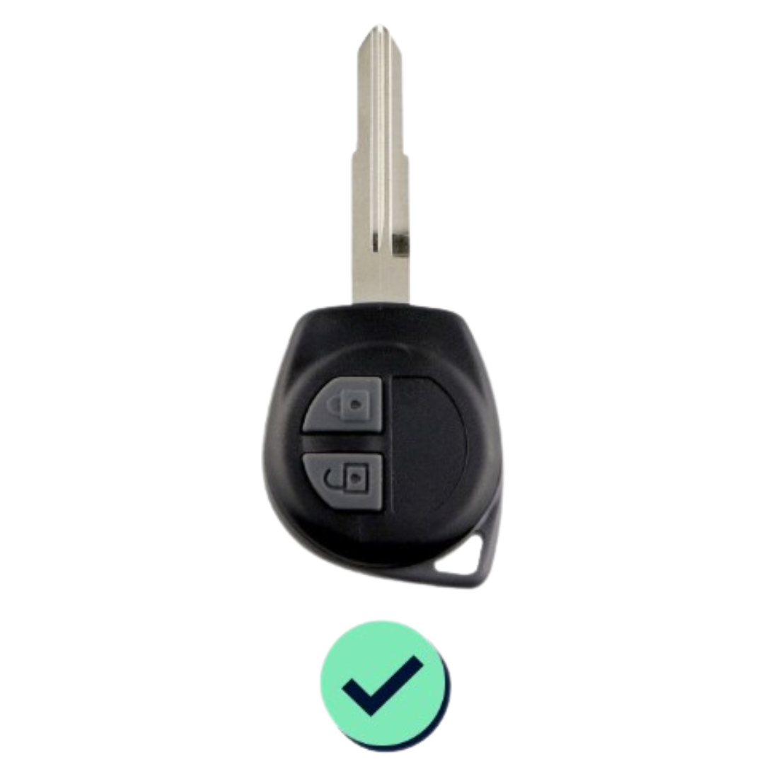 Suzuki kulcs szilikon tok 2 gombos Fekete-kék - Kompatibilitás