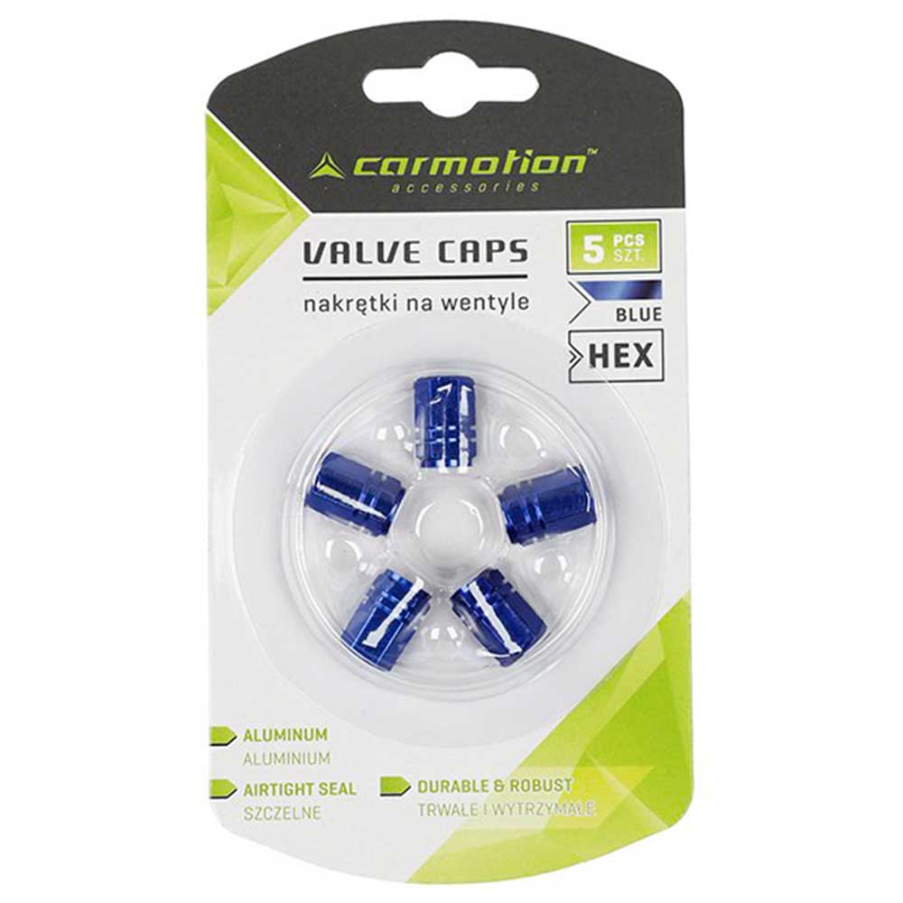 Capace valve din aluminiu, diverse culori – 5 buc.