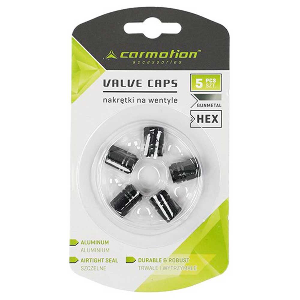 Capace valve din aluminiu, diverse culori – 5 buc.