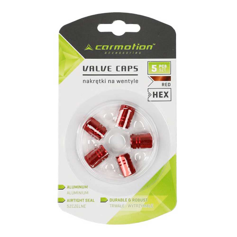 Capace valve din aluminiu, diverse culori – 5 buc.