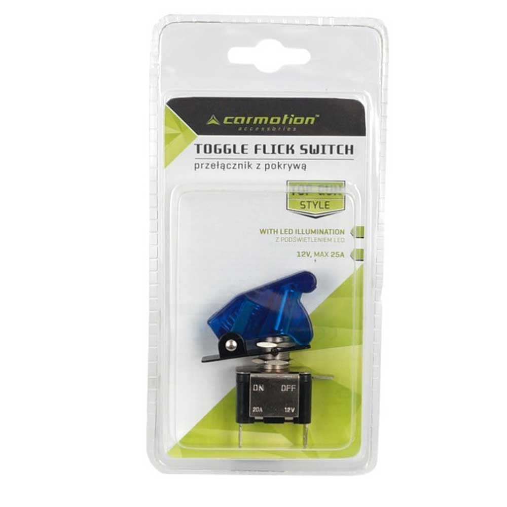 "Top Gun" kapcsoló 12V, max 20A, kék