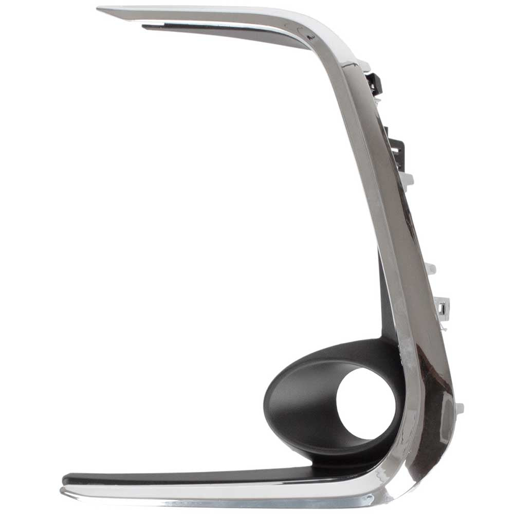 Ramă proiectoare ceață stânga Toyota Corolla (neagră, crom) 2019-