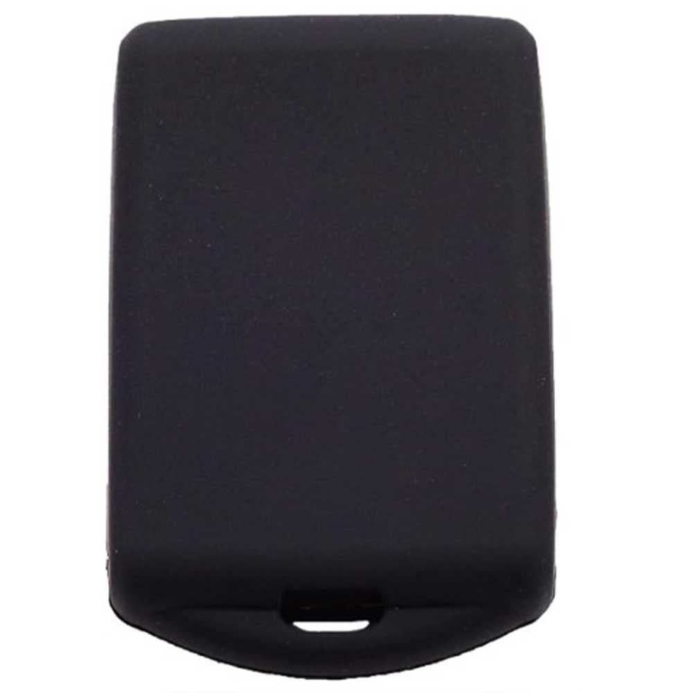 Fekete színű, 1 gombos Volvo kulcs szilikon tok.