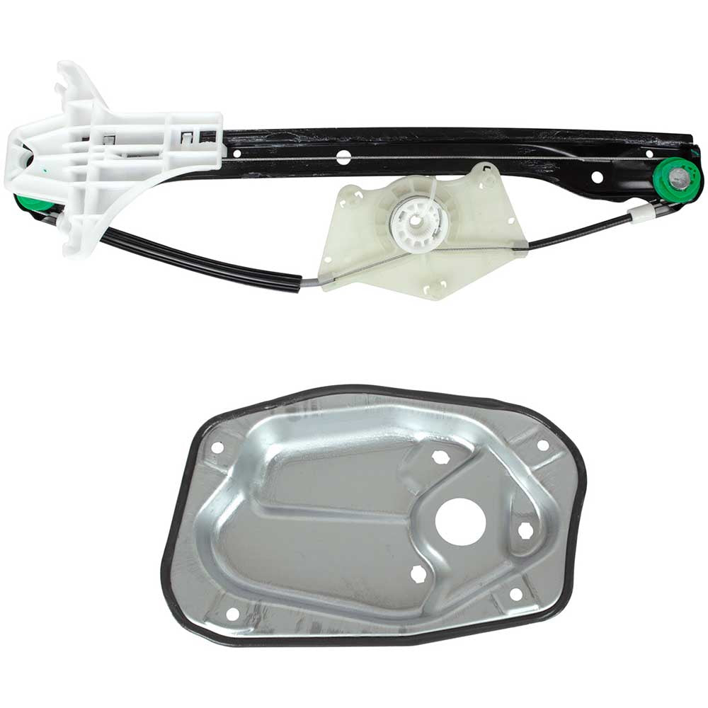 VW Jetta IV bal hátsó ablakemelő szerkezet panellel 2010-