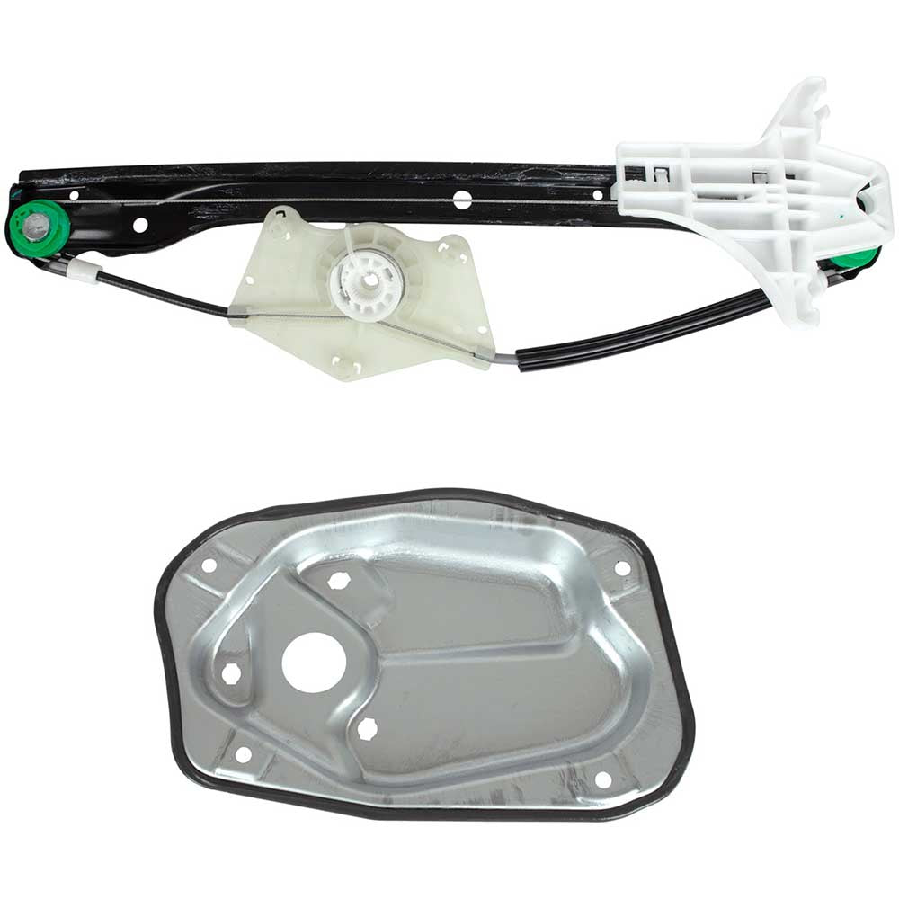 VW Jetta IV jobb hátsó ablakemelő szerkezet panellel 2010-