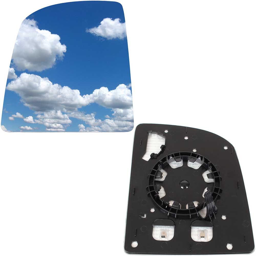 VW Crafter II visszapillantó tükörlap (bal, felső, fűtött) 2017–2023