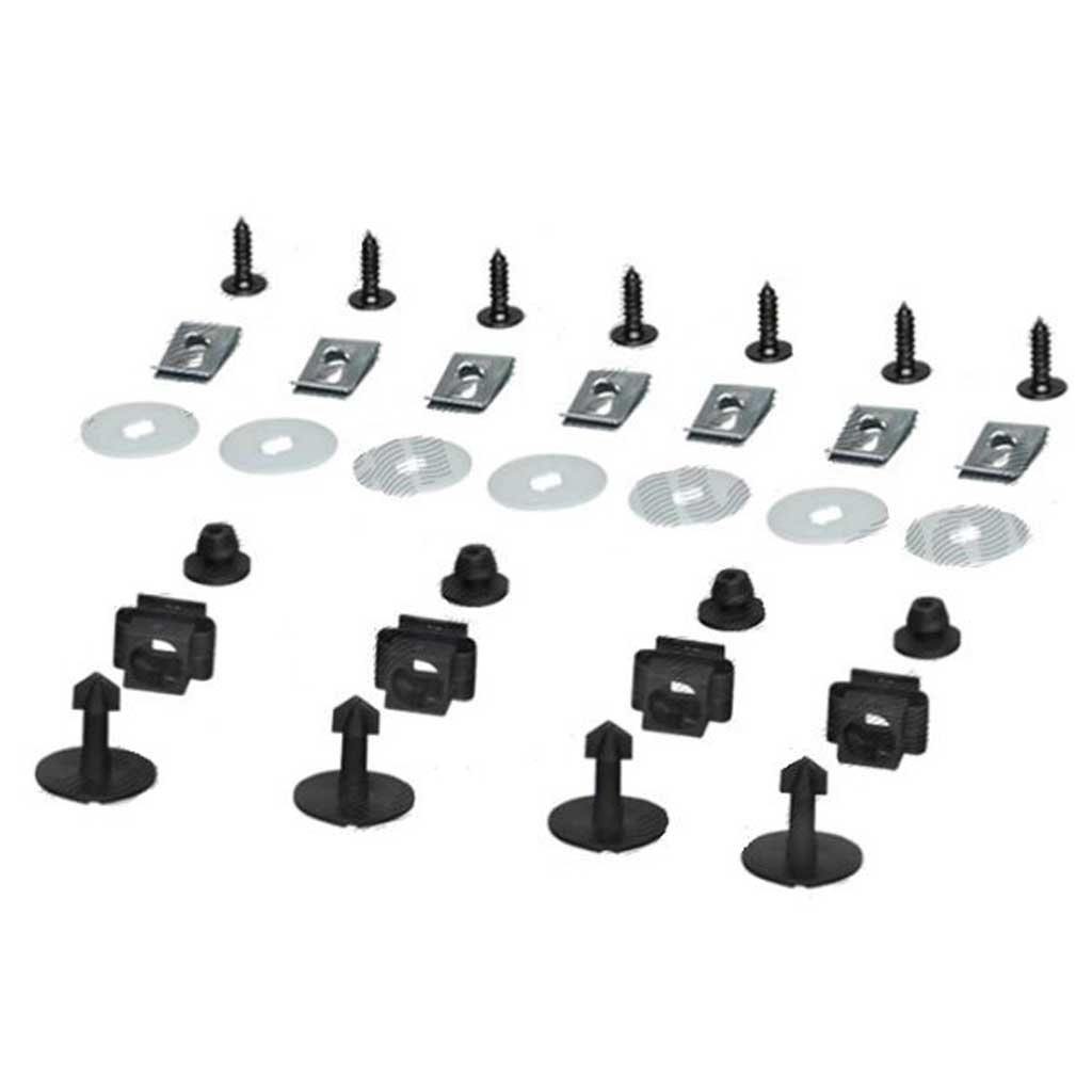 Skoda Superb alsó motortakaró lemez rögzítő szett 02-08